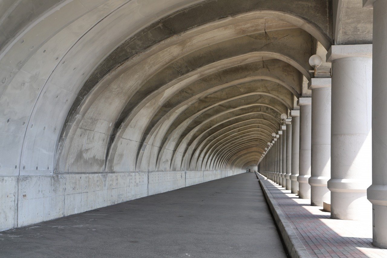 🏛️ 왓카나이항 북방파제 돔 (왓카나이코 기타보하테이 도무)